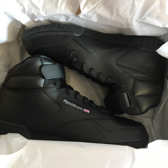 mens reebok classic high tops black